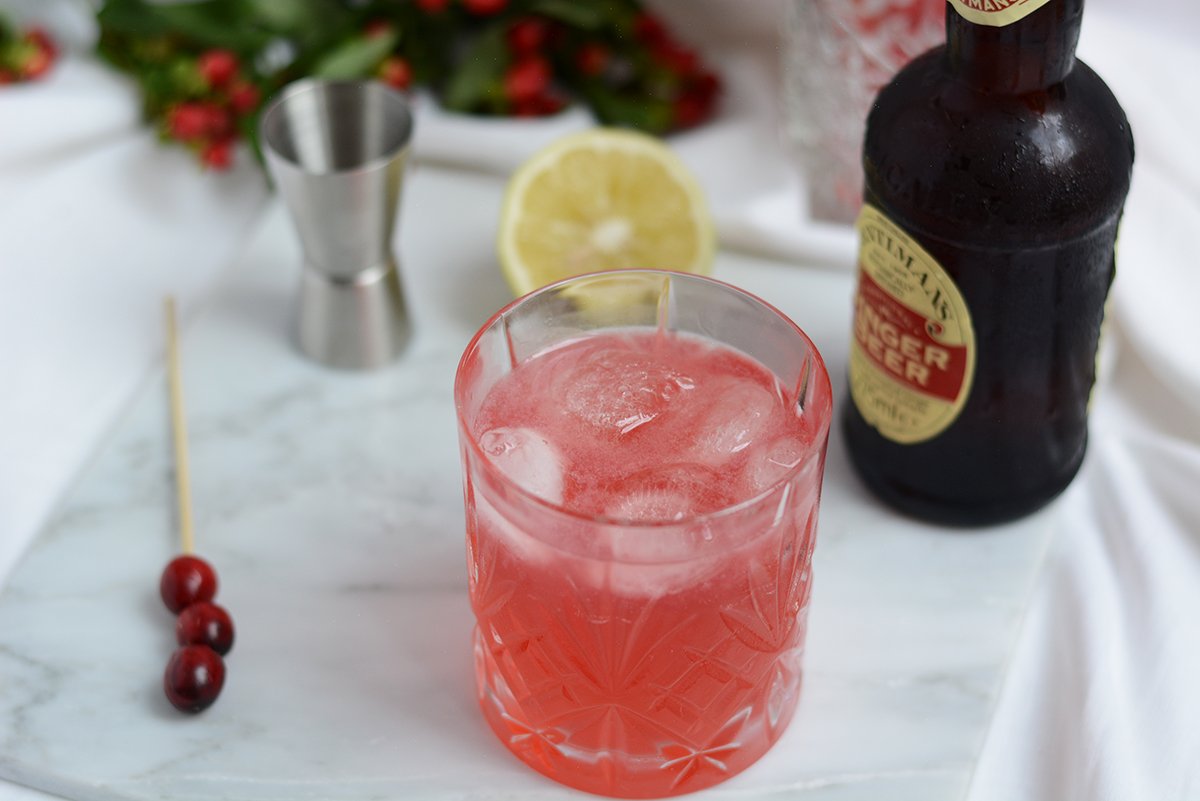 Cocktail: Cranberry-Mule | Pixi mit Milch