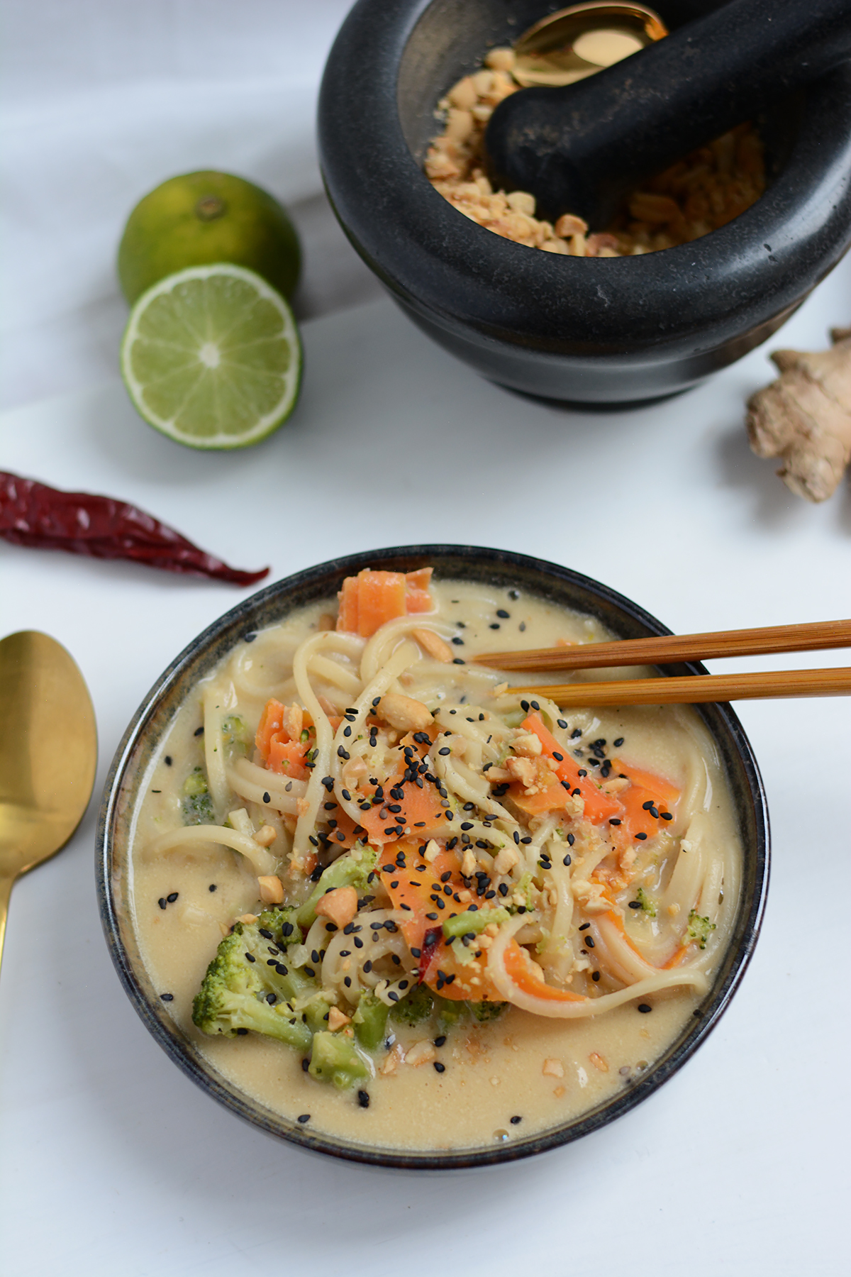 Recipe: Creamy Udon Soup | Pixi mit Milch
