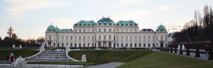 Belvedere in Wien | Pixi mit Milch