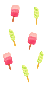 only popsicle wallpaper for smartphone | Pixi mit Milch