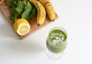 Green Banana Smoothie Rezept | Pixi mit Milch