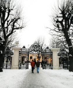 Schönbrunn im Winter | Pixi mit Milch