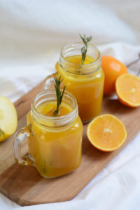 Orangen-Apfel-Punsch Rezept | Pixi mit Milch